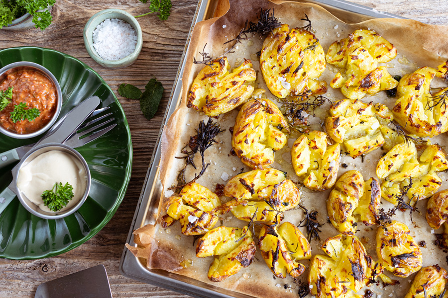 Smashed Potatoes