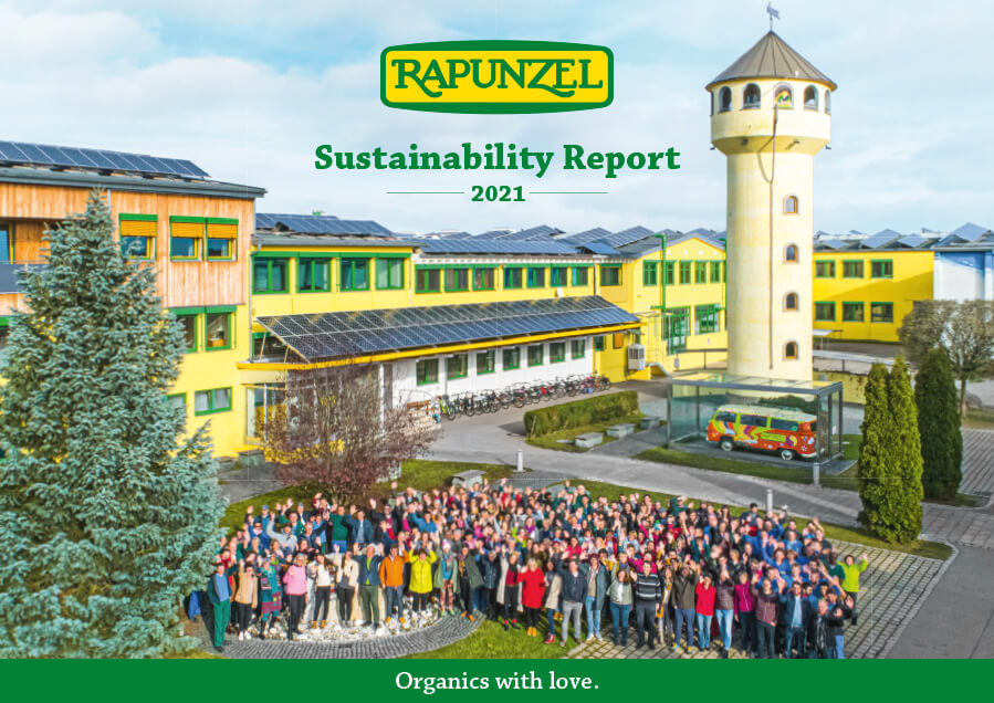 Venez découvrir le rapport sur la durabilité de Rapunzel 2021 en anglais