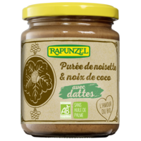 Purée de noisettes & noix de coco avec dattes