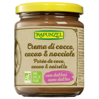 Purée de coco, cacao & noisette avec dattes