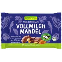 Chocolat au lait et aux amandes entières HAND IN HAND
