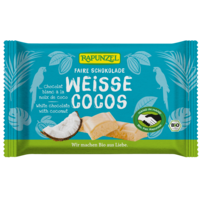 Chocolat blanc à la noix de coco HAND IN HAND