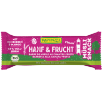 Barre muesli au chanvre et fruits